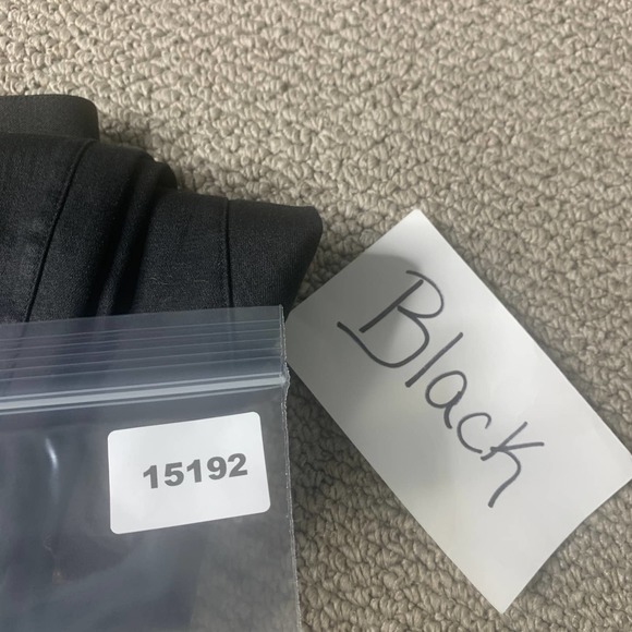 Eileen Fisher Womens Pants Size Small Black Coated Skinny Leg Pull On Mid Rise - Picture 12 of 12